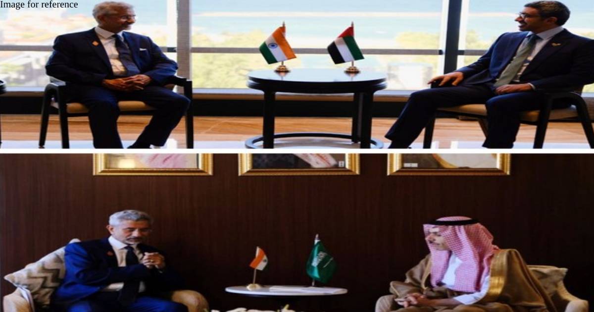 Jaishankar holds bilateral talks with Saudi Arabia, UAE foreign ministers